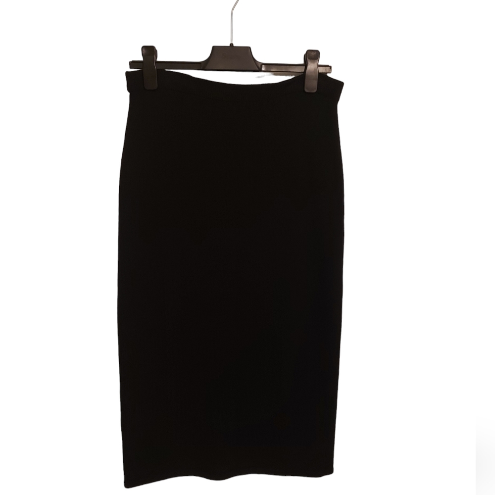 ST JOHN Basics Wool Skirt